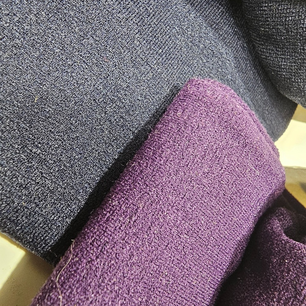 Lot of 2 Pairs No Nonsense Women's Tights Blue and‎ Purple Size XL - Picture 7 of 16
